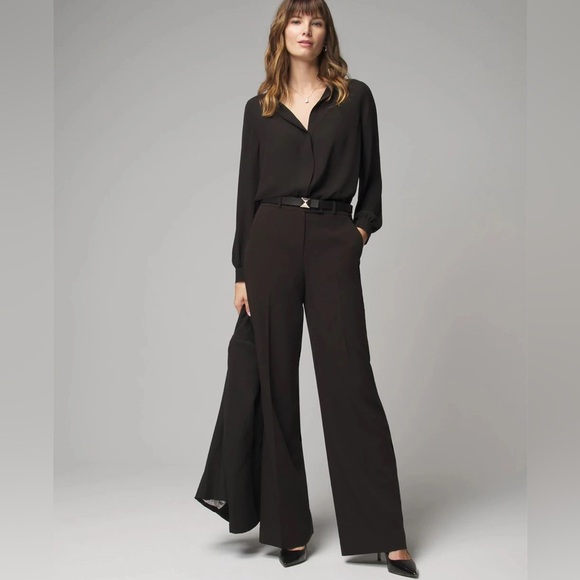 White House Black Market Pants - WHBM Wide Leg Pants